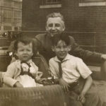 Patrick Killen with his daughter, Margaret, and son, Joseph Patrick, 1934.
