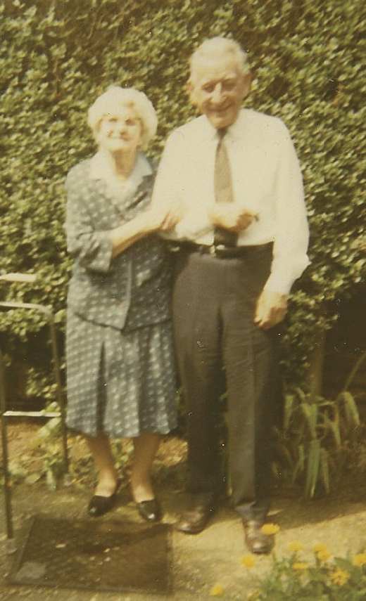 <em>Patrick and his sister, Mary McAllister, meet up in England after 57 years, 1970.</em>