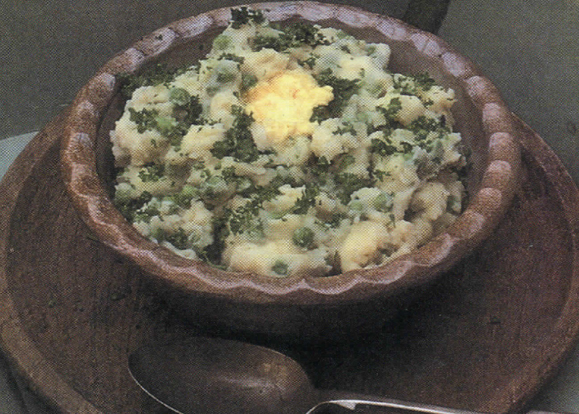 A simple mixture of potatoes and peas transforms a summer meal.
