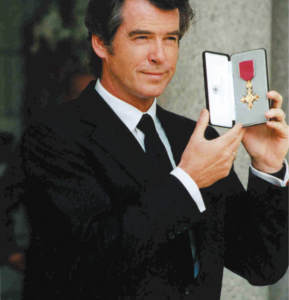 Actor, Pierce Brosnan.