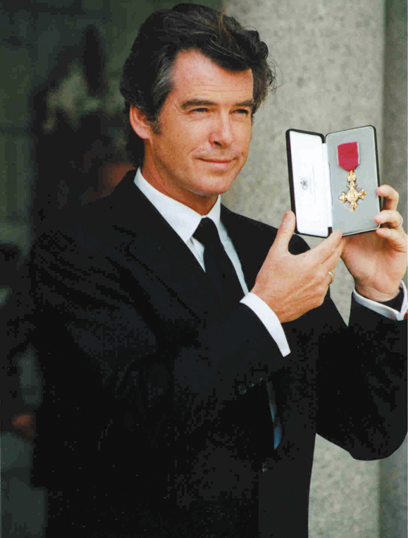 Actor, Pierce Brosnan.