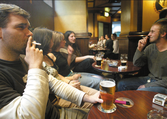 At The Duke, a pub in Dublin.