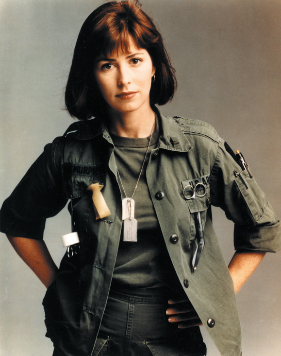 <em>Dana Delany as Nurse McMurphy from the television series <strongChina Beach</strong>.</em>