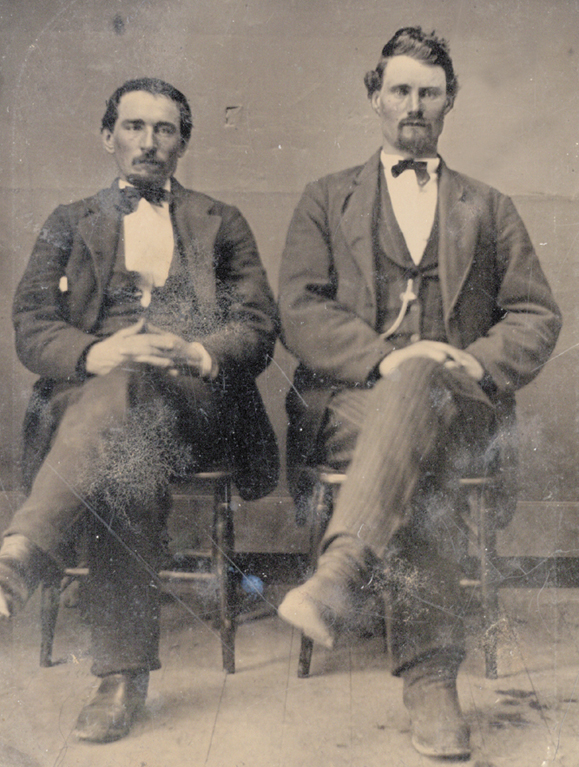 <em>John and Patrick Dowd circa 1865.</em>