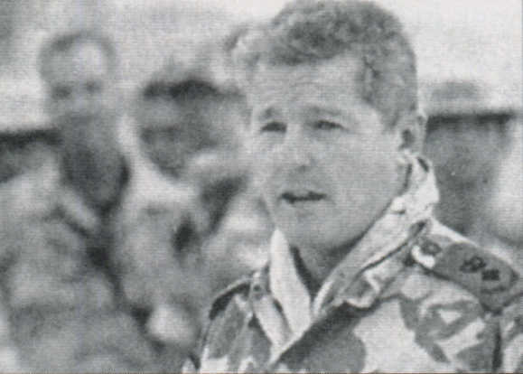 Lieutenant Colonel Tim Collins of the Royal Irish Regiment.