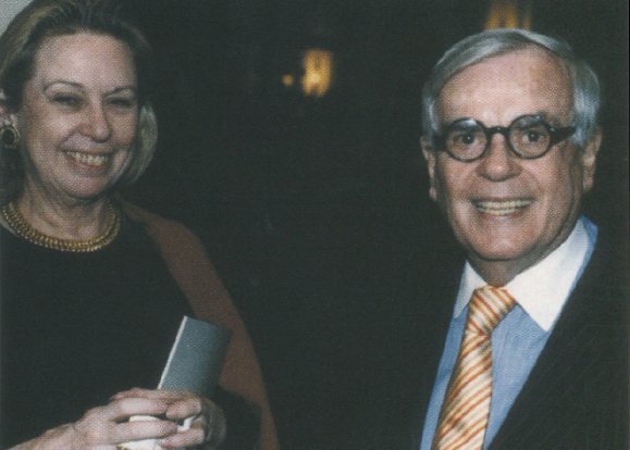 Marcia Schaffer and Dominick Dunne.