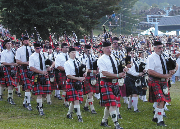 On Sunday, August 17, the breathtaking sound of 1,000 pipers blanketed the hills at Hunter Mountain Celtic Festival.