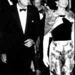 President Kennedy and Jacqueline Kennedy attend the opening of Mr. President at the National Theater, Washington, D.C., 1962