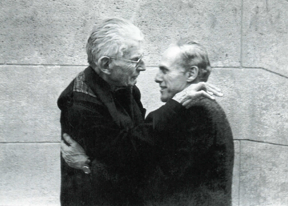 Samuel beckett and Barney Rossett.