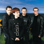 The Cranberries (left to right): Noel Hogan, Dolores O'Riordan, Michael Hogan and Fergal Lawler