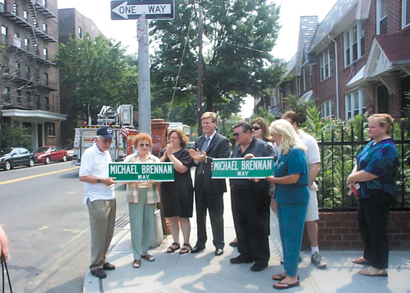 Street Renamed for 9/11 Hero