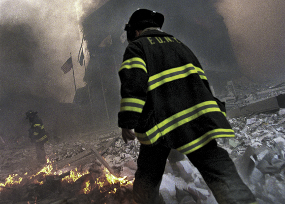 Photographer Peter Foley spent months documenting the aftermath of 9/11.