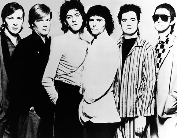The Boomtown Rats in a press photo.