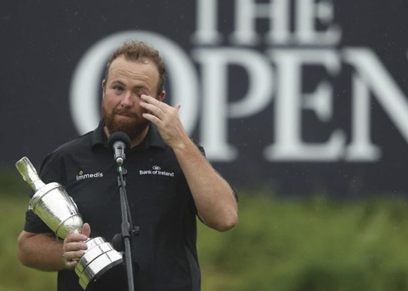 Shane Lowry after his win.