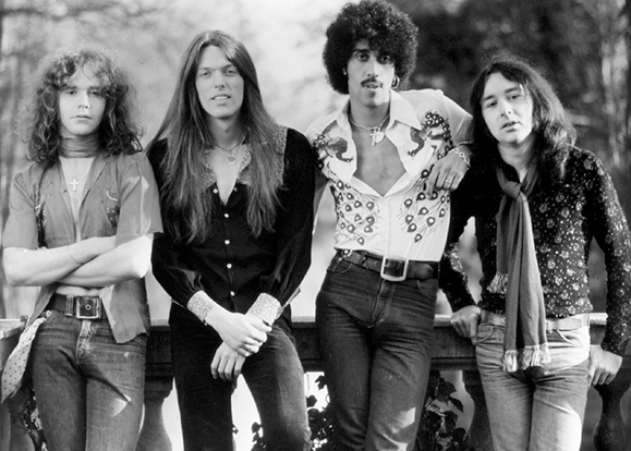 Photo of Thin Lizzy. The photo is courtesy of the Everett Collection.