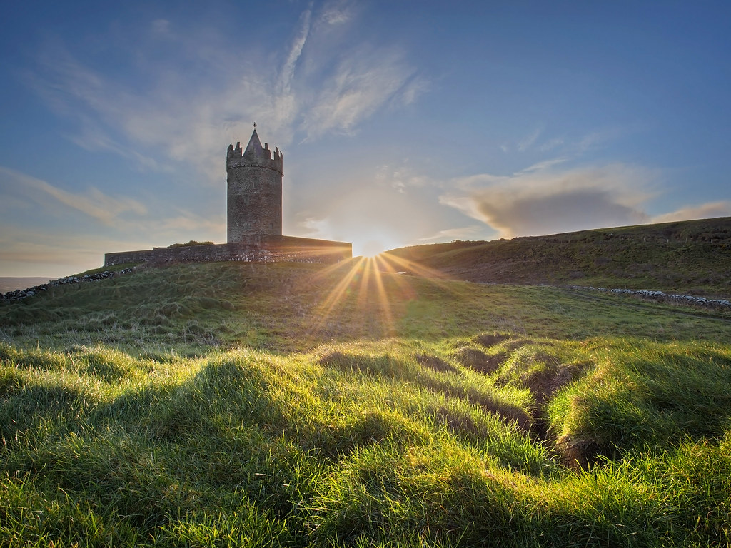Doolin, County Clare at Sunrise Irish America