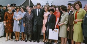 President John Kennedy in Ireland in 1963