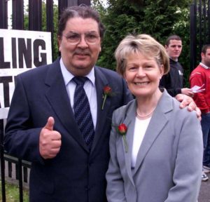 John and Pat Hume