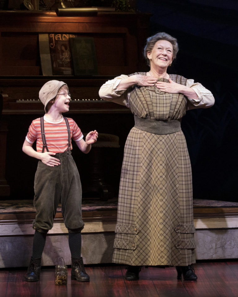 “But Professor, We are Irish”Marie Mullen as Mrs. Paroo in The Music Man