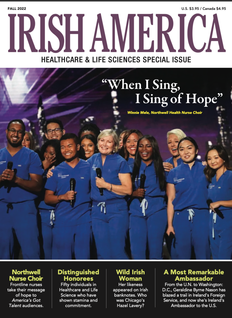 Fall 2022 Issue featuring Irish America's Healthcare 50 