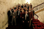 Irish America's 2022 Wall Street 50 Honorees with Consul General Helena Nolan and Editor-in-Chief Patricia Harty at The Metropolitan Club on December 12, 2022.