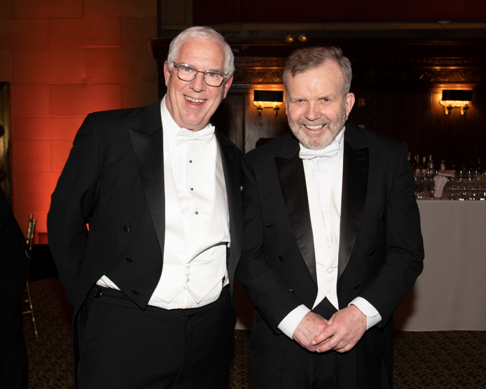 John Miller and Niall O'Dowd.
Photo courtesy John Sanderson/AnnieWatt.com