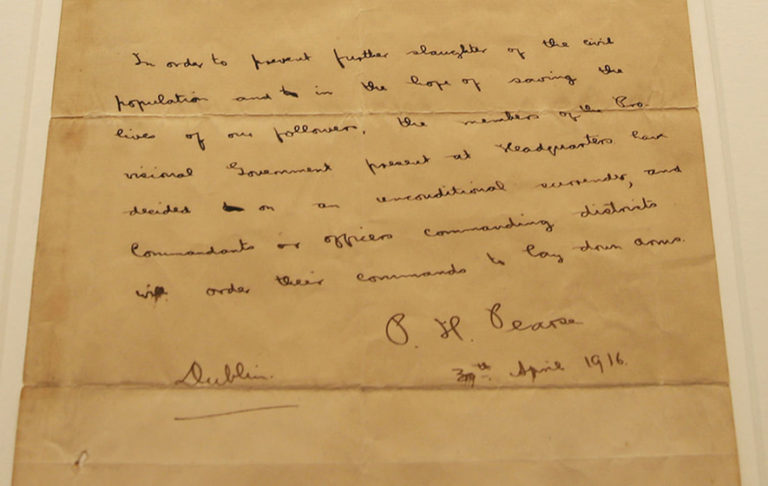 Patriots Surrendering Ireland’s Forgotten Patriot