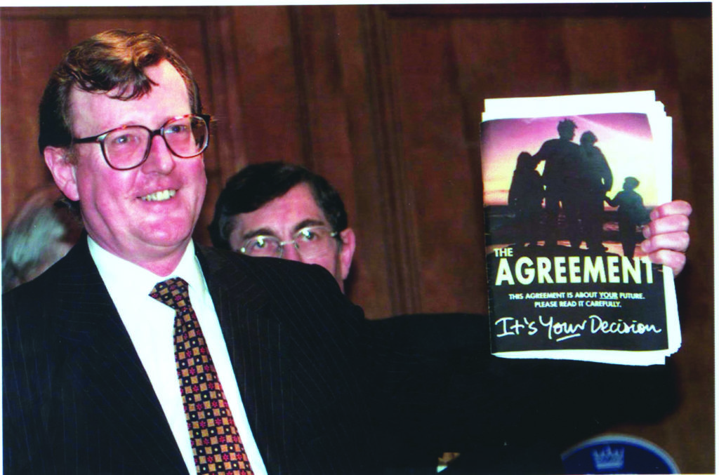 David Trimble, Northern Ireland’s inaugural first minister and a crucial unionist architect of the Good Friday Agreement. He passed away on July. 26, 2022 at age 77.