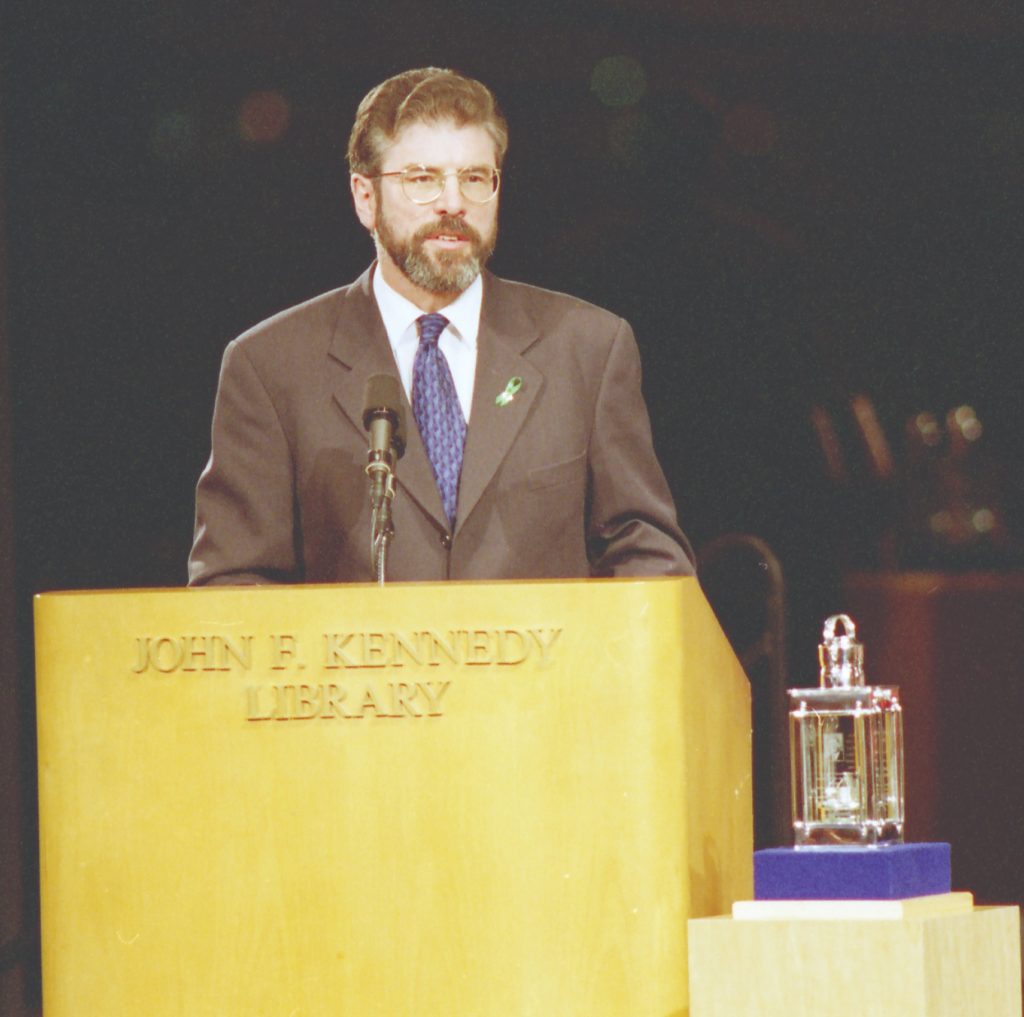 Gerry Adams, President of Sinn Féin