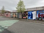 Loyalist Mural near the Peace Walls interface area