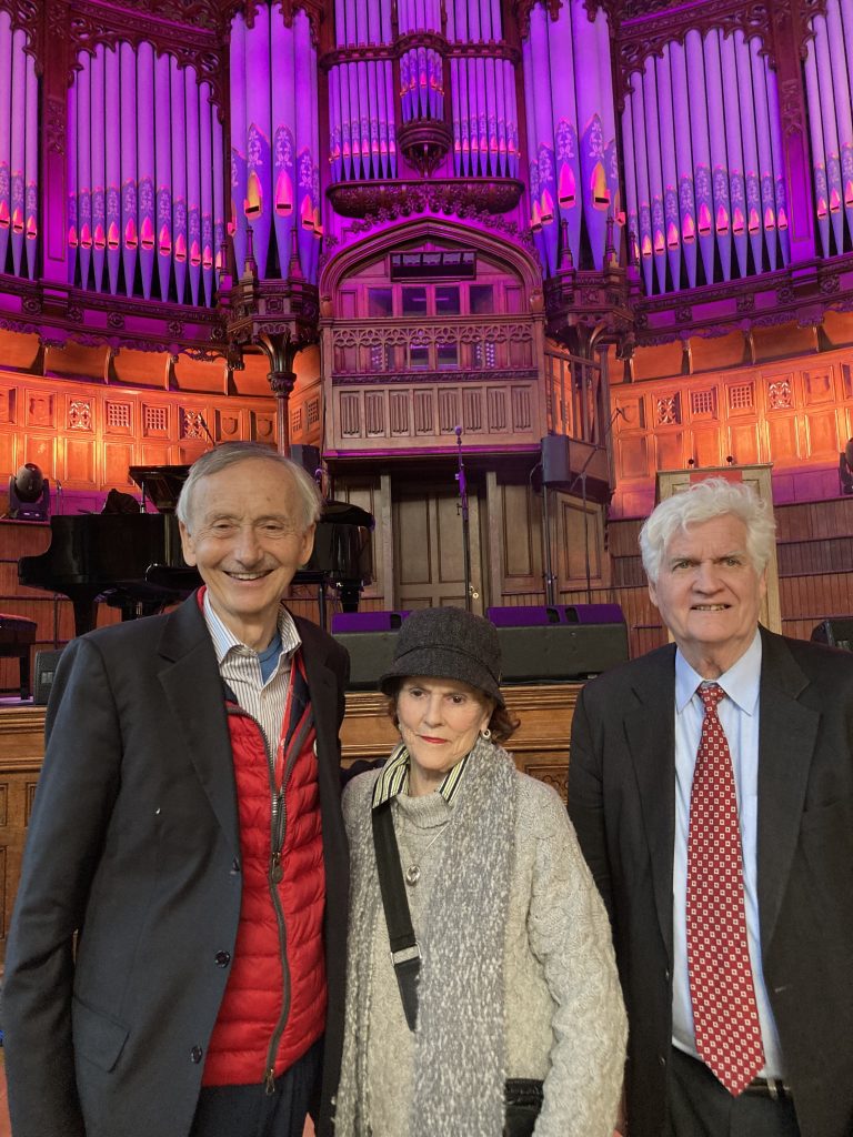 Ted Smyth. Stella O'Leary and Kevin Sullivan - 2 core members of Ad Hoc with Sullivan the Project Director for Ad Hoc in Derry with Clinton