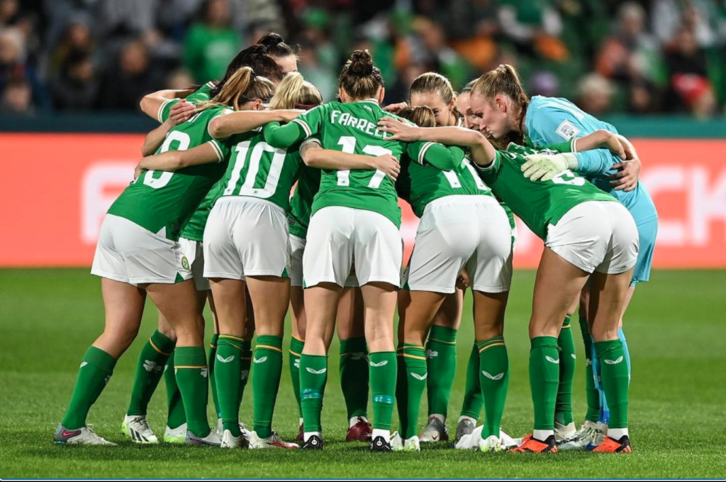 Photo of Republic of Ireland National Women's Soccer Team. Photo: Instagram - Irelandfootball