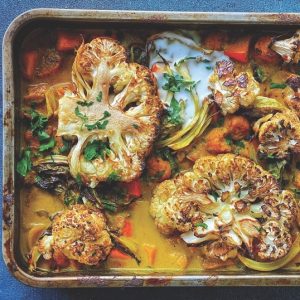 Cauliflower Curry Bake