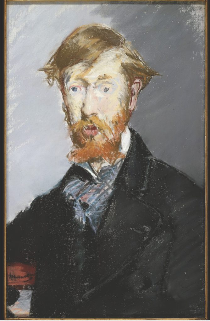 George Moore in Paris by Édouard Manet.