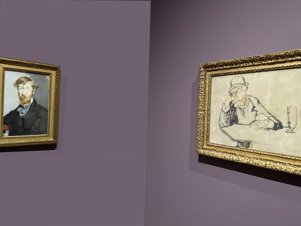 Manet side-by-side at The Metropolitan Museum of Art.