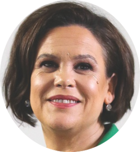 President of Sinn Féin, Mary Lou McDonald