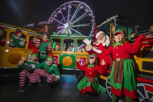 Santa and his elves arrived from the North Pole to Ireland’s oldest City in order to switch on the Christmas lights and mark the beginning of Ireland’s biggest Christmas Festival - Winterval. 