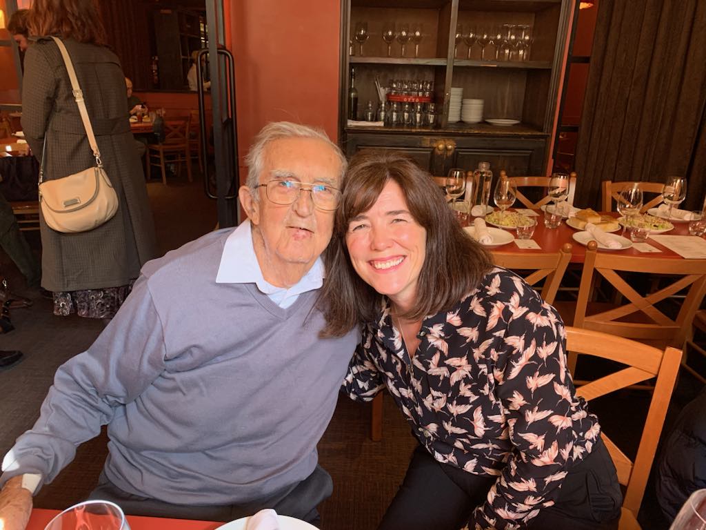 Tom Quinlan with Catherine Heaney