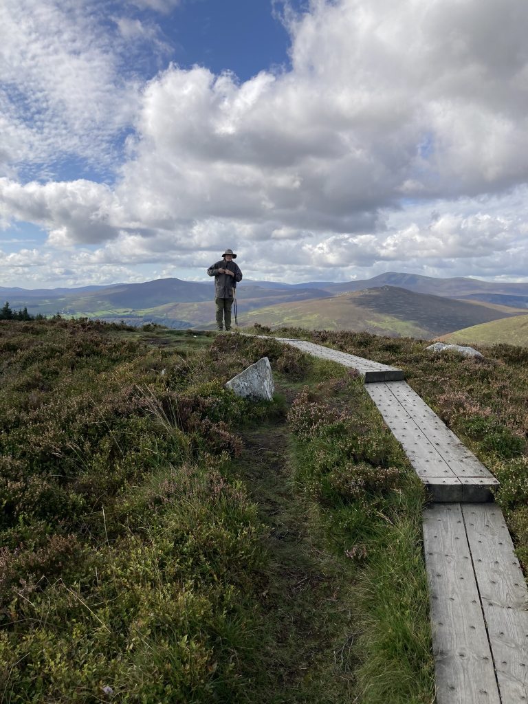 Peter walking