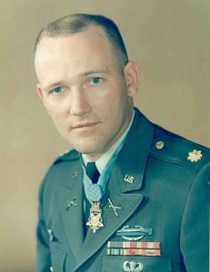 Major Roger H.C. Donlon in a U.S. Army. Donlon would retire from the Army in 1985 at the rank of colonel. Photo: Wikipedia