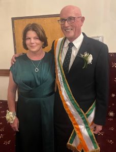 San Francisco's Grand Marshal Tom Hunt and his wife, Mary.