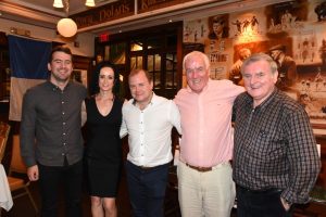 Alan O'Mara, Rosie O'Reilly, Mickey Graham, Connie O'Reilly, Steve Duggan. Photo by Nuala Purcell/Cavan GAA