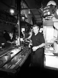 Steve Duggan behind the bar at Paddy Reilly's. Photo: Paddy Reilly's Facebook page