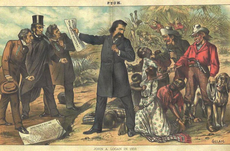 John Logan campaigning