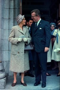 Larry O'Brien on the Ireland visit in 1963, photo courtesy of JFK Library