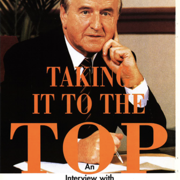 Taking It To The Top: An Interview with An Taoiseach Albert Reynolds