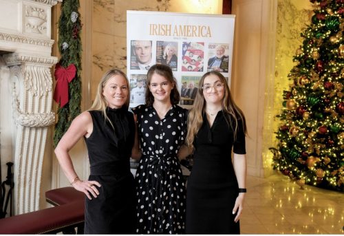 Buchanan with friends