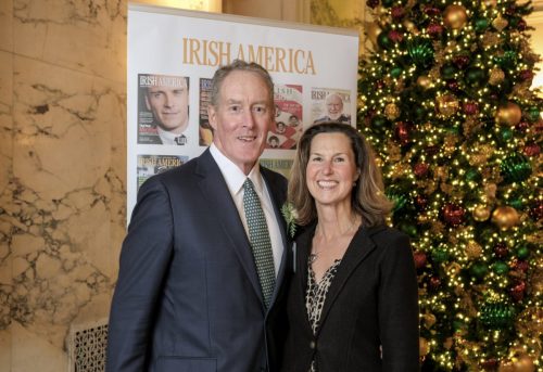 McGinley and his wife